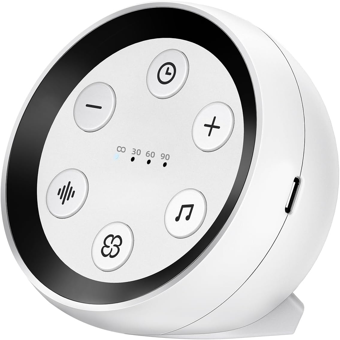 Portable Sound Machine White Noise Machine for Baby Kids Adults Sleeping with 32 Soothing Sounds 32 Volume Levels Brown Noise Machine with 4 Timer Memory Funtion for Travel Office Privacy