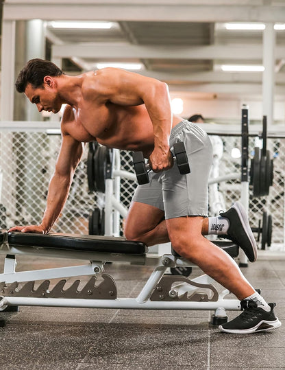Mens Athletic Shorts 7 Inch Quick Dry Stretch Lightweight Gym Workout Shorts with Pockets