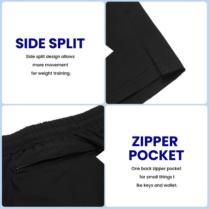 Mens Athletic Shorts 7 Inch Quick Dry Stretch Lightweight Gym Workout Shorts with Pockets