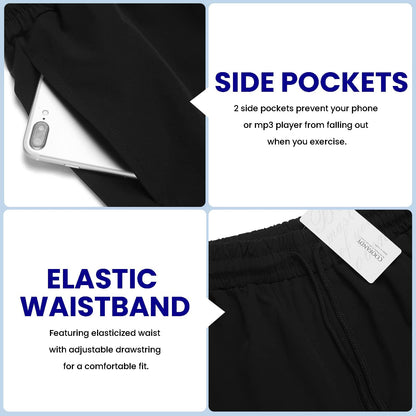 Mens Athletic Shorts 7 Inch Quick Dry Stretch Lightweight Gym Workout Shorts with Pockets