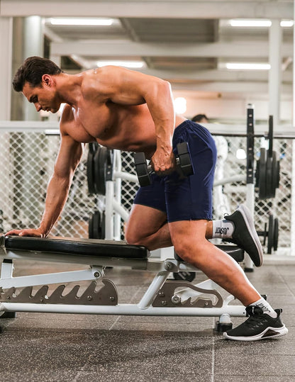 Mens Athletic Shorts 7 Inch Quick Dry Stretch Lightweight Gym Workout Shorts with Pockets