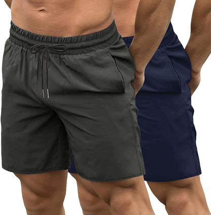 Mens Athletic Shorts 7 Inch Quick Dry Stretch Lightweight Gym Workout Shorts with Pockets