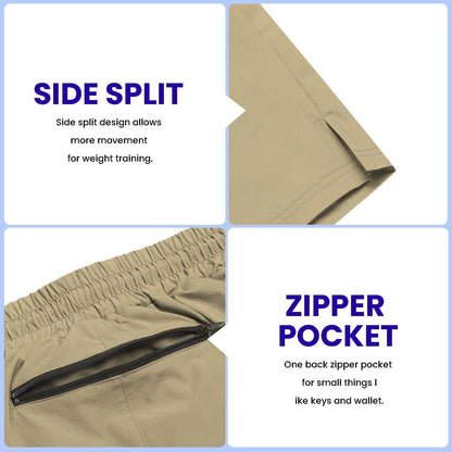 Mens Athletic Shorts 7 Inch Quick Dry Stretch Lightweight Gym Workout Shorts with Pockets