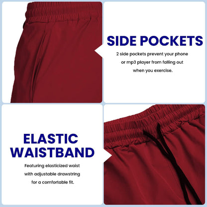 Mens Athletic Shorts 7 Inch Quick Dry Stretch Lightweight Gym Workout Shorts with Pockets