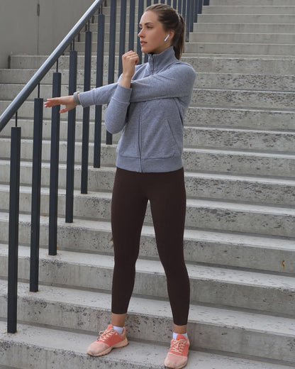 High Waisted Leggings for Women - No See Through Tummy Control Cycling Workout Yoga Pants with Pockets Reg & Plus