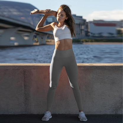 High Waisted Leggings for Women - No See Through Tummy Control Cycling Workout Yoga Pants with Pockets Reg & Plus