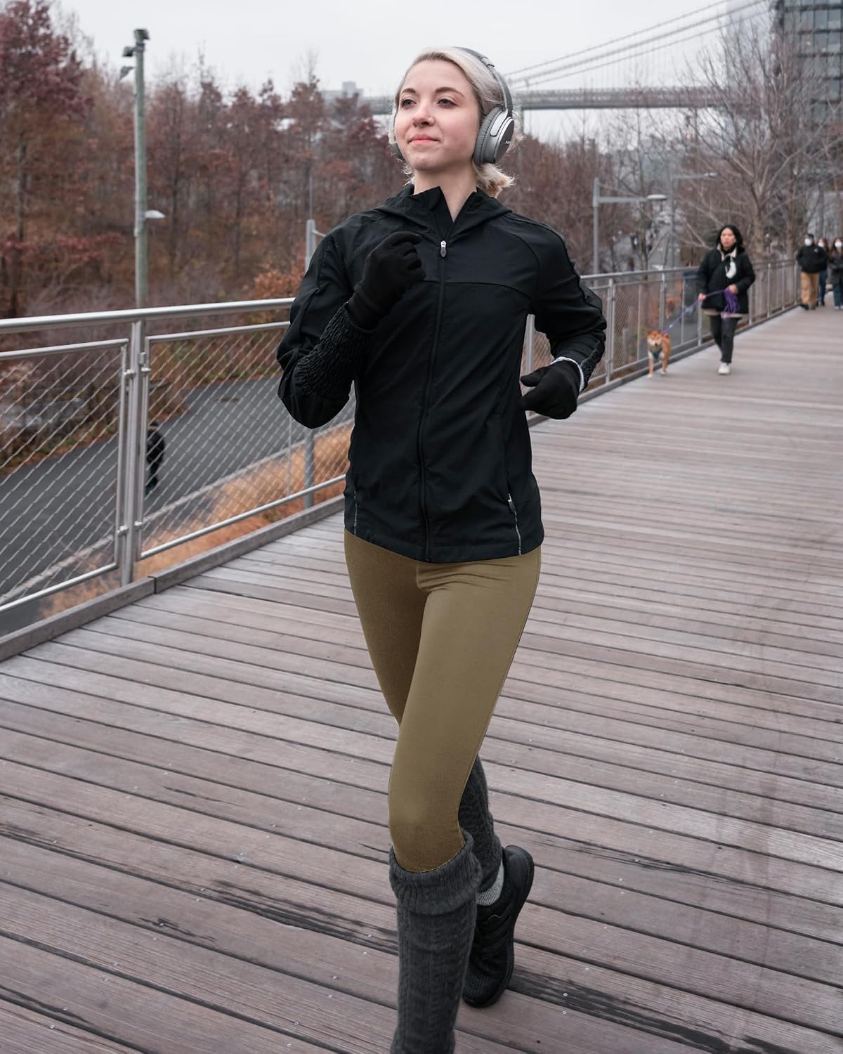 High Waisted Leggings for Women - No See Through Tummy Control Cycling Workout Yoga Pants with Pockets Reg & Plus