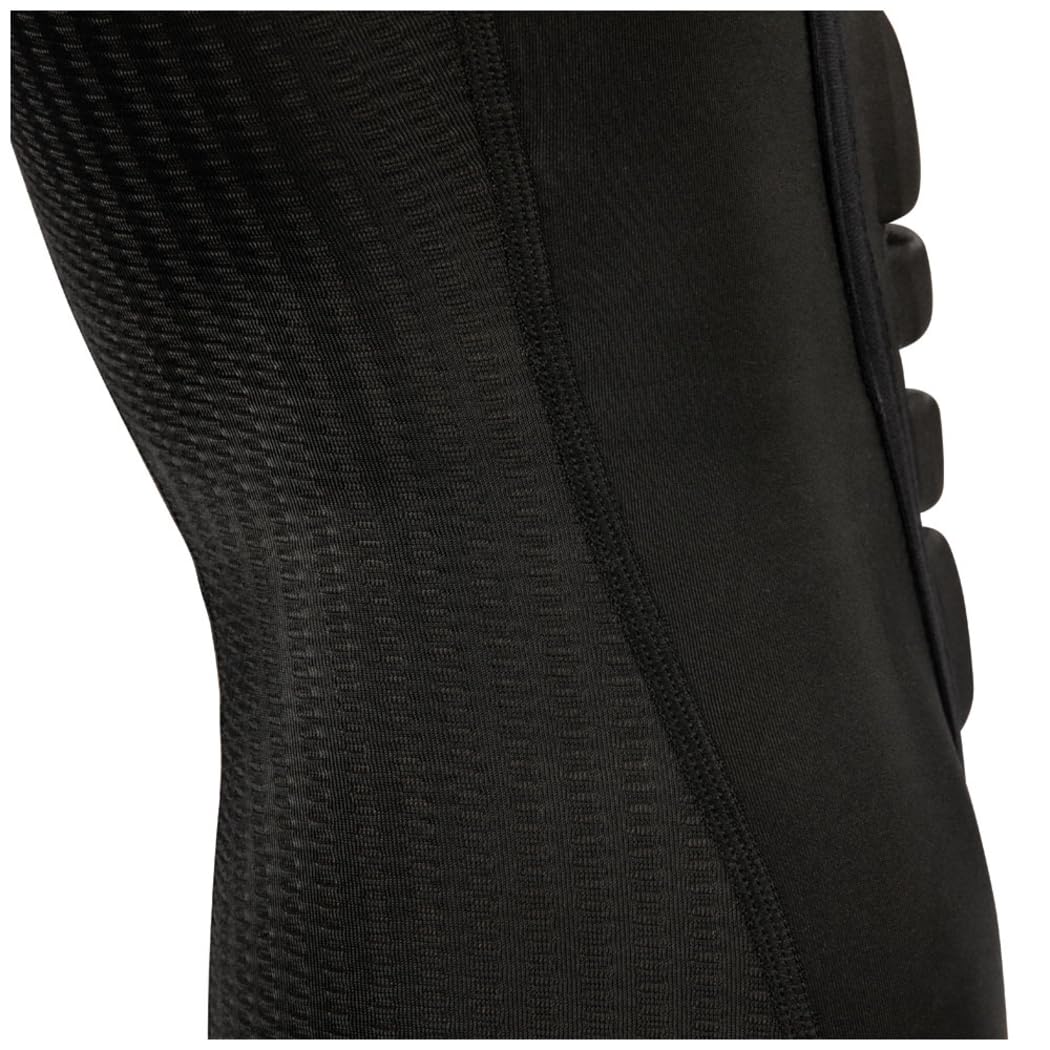 60492 Knee Pads, Lightweight Padded Knee Sleeves, Breathable Mesh Back, Elastic Cuff with Slip-Resistant Silicone, Black, M/L