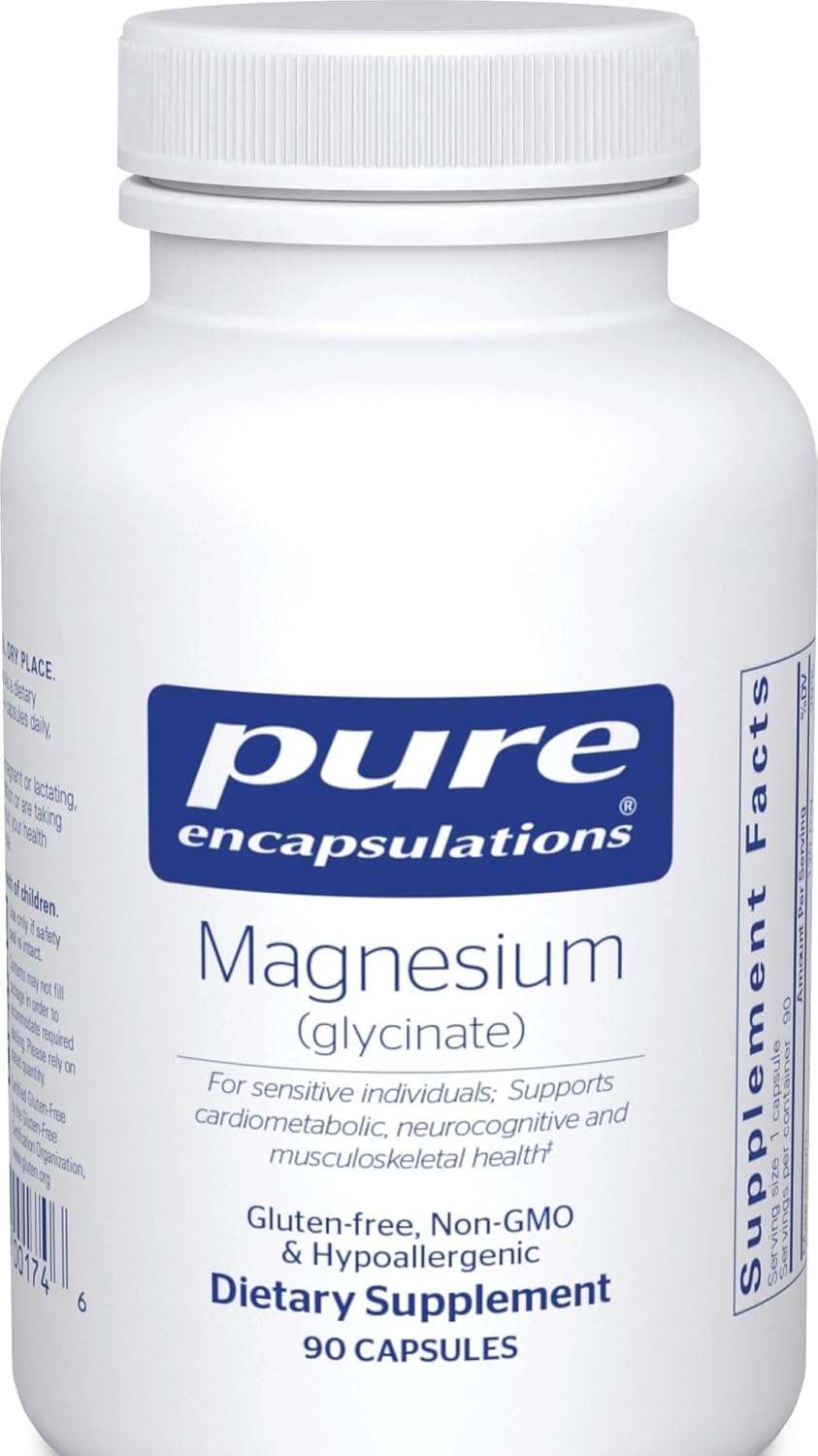 Magnesium (Glycinate), 180 Capsules