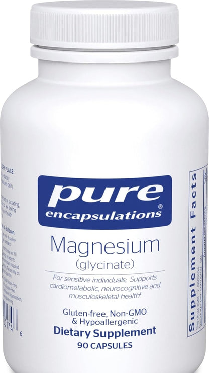 Magnesium (Glycinate), 180 Capsules