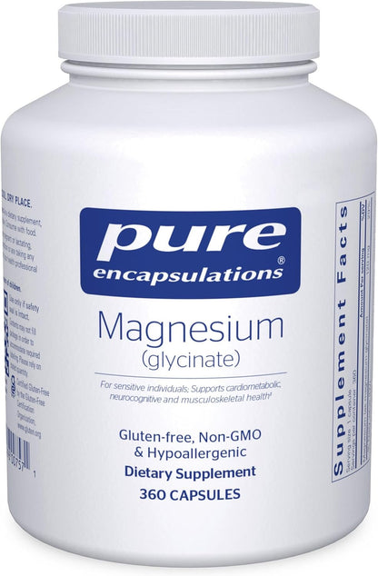 Magnesium (Glycinate), 180 Capsules