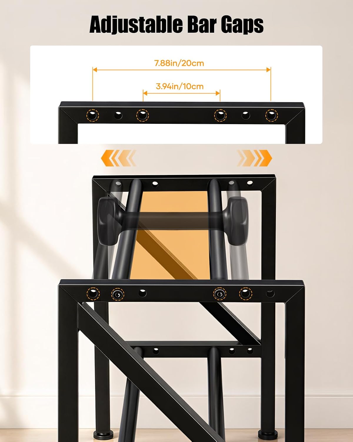 Dumbbell Rack Stand Only - Adjustable Weight Rack for Home Gym, Heavy-Duty Weight Stand for Dumbbells Kettlebells