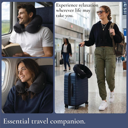Free Form Travel Pillow Lightweight Flexible Memory Foam Pillow