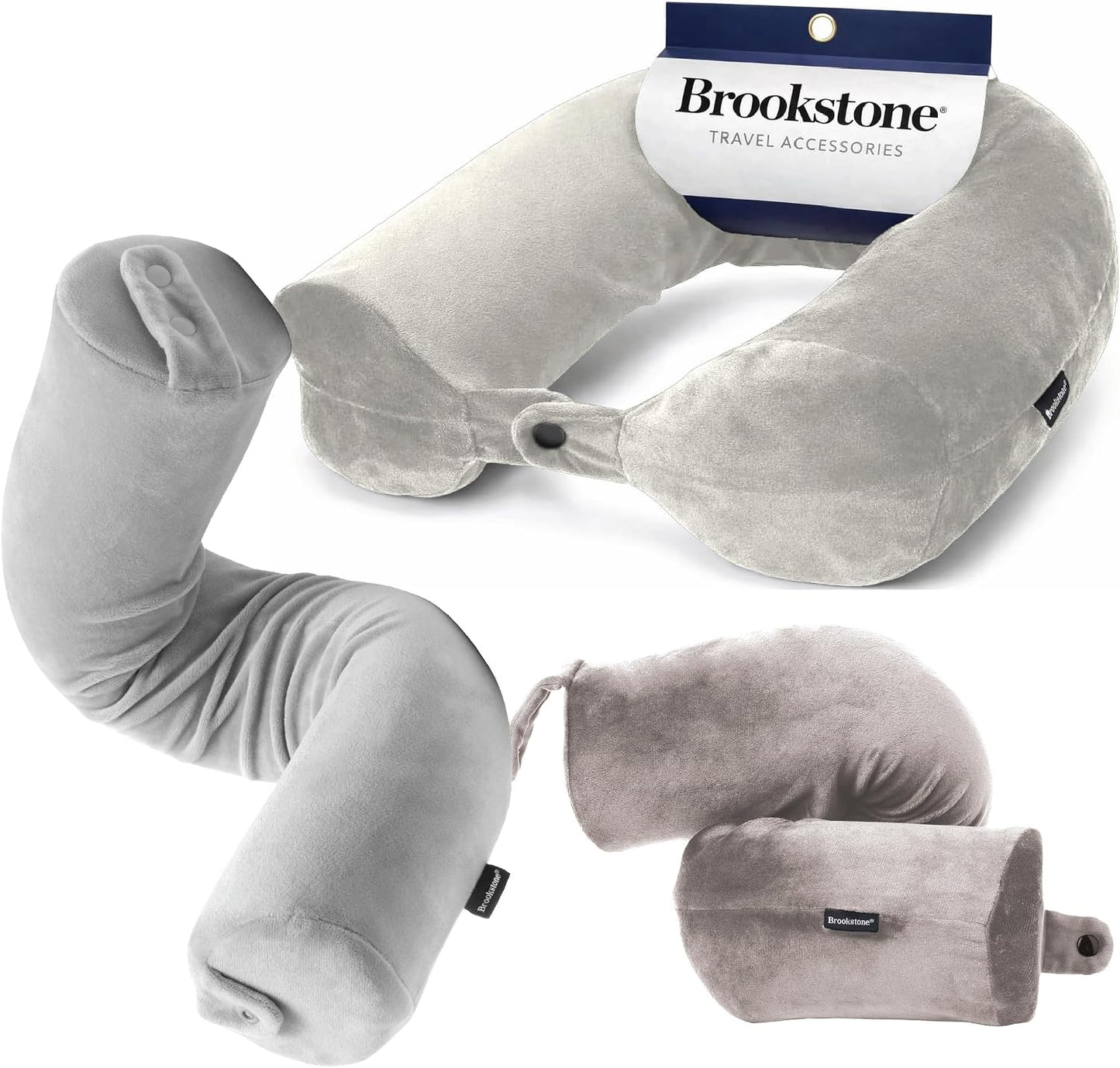 Free Form Travel Pillow Lightweight Flexible Memory Foam Pillow