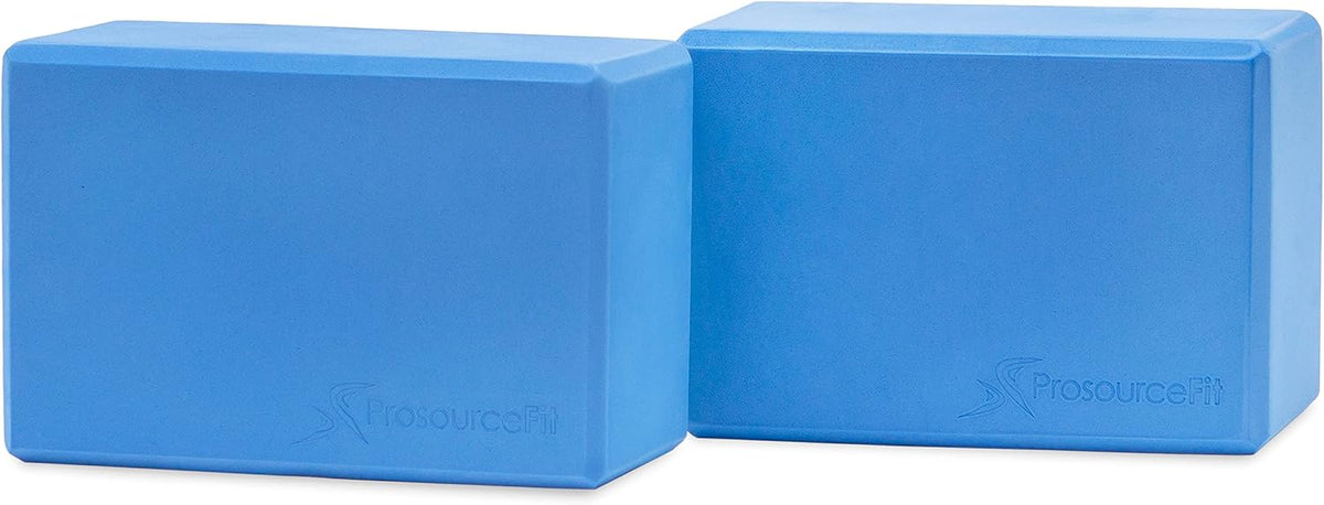 Foam Yoga Blocks, High Density EVA Yoga Bricks 4”x 6” x 9” (Set of 2)