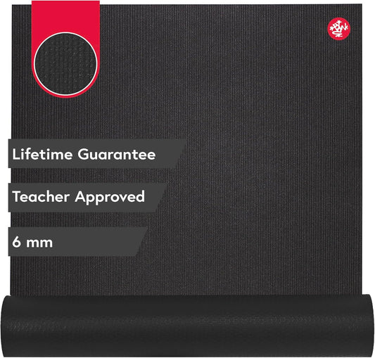 PRO Yoga Mat - 6mm | Lifetime Durability | Hygienic Construction | Premium Studio Quality | Teacher Approved