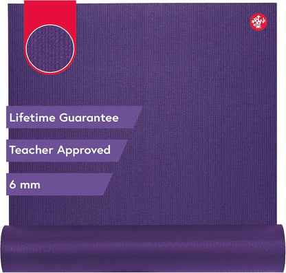PRO Yoga Mat - 6mm | Lifetime Durability | Hygienic Construction | Premium Studio Quality | Teacher Approved