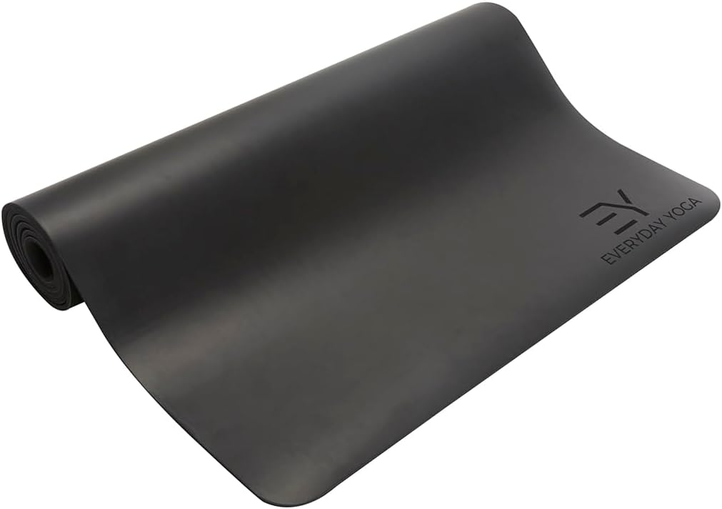 𝗘𝘃𝗲𝗿𝘆𝗱𝗮𝘆 𝗬𝗼𝗴𝗮 Mat Premium Edition, Non-Slip Exercise & Fitness Mat - Eco-Friendly, Anti-Tear, 3-5mm Thickness for Yoga, Pilates & Floor Workouts