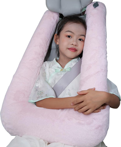 Portable Inflatable Travel Neck Pillow for Airplane, Car & Office