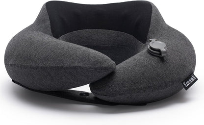 Portable Inflatable Travel Neck Pillow for Airplane, Car & Office