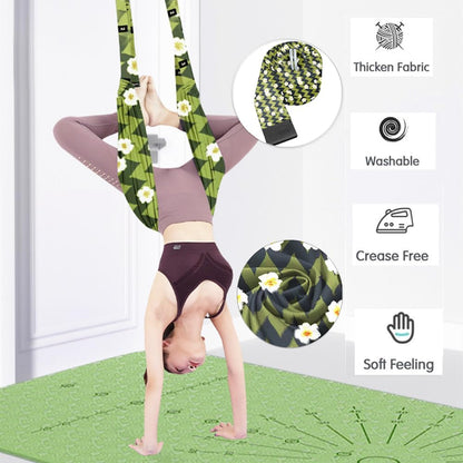 Waist Back Leg Stretch Strap/Yoga Fitness Band, Leg Stretching Assist Trainer, Yoga Stretcher, Back Bend Split Inversion Strap for Fitness, Dance, Ballet, Gymnastics