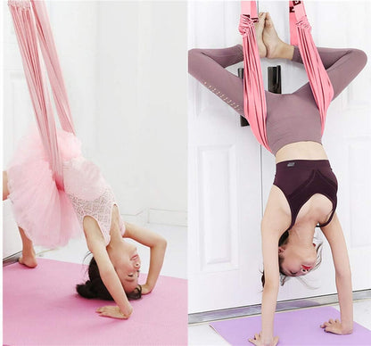 Waist Back Leg Stretch Strap/Yoga Fitness Band, Leg Stretching Assist Trainer, Yoga Stretcher, Back Bend Split Inversion Strap for Fitness, Dance, Ballet, Gymnastics