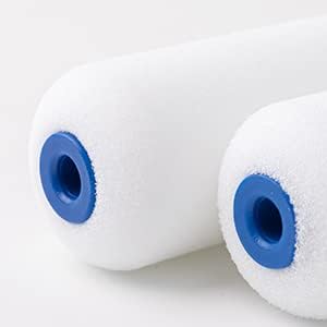 Foam Paint Roller, 4 inch Paint Roller 8 Pack, Small Paint Roller, High Density Foam Paint Roller Tray and Liner Set, Sponge Rollers for Painting and Staining