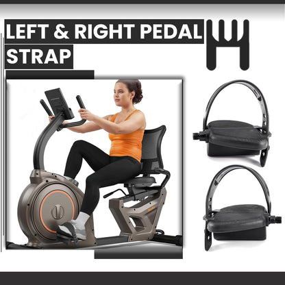 Wes-lo Pro-Form 1/2 Inch Spindle Pedal Set Replacement for Upright Stationary Exercise Bikes, Durable Left and Right Pedals for Indoor Cycling Equipment