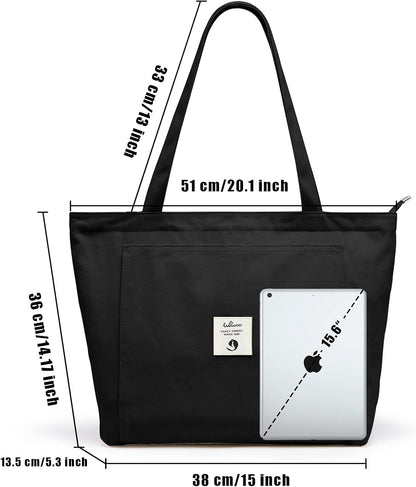 Yoga Bags for Women with Yoga Mats Bags Carrier Carryall Canvas Tote for Pilates Shoulder for Travel Office Beach Workout