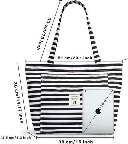 Yoga Bags for Women with Yoga Mats Bags Carrier Carryall Canvas Tote for Pilates Shoulder for Travel Office Beach Workout