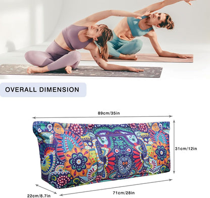 Yoga Mat Bag Yoga Mat Carrier with Shoes Compartment & Wet Pocket Pilates Bag with Zipper Pockets & Yoga Mat Holder Strap Yoga Bags and Carriers Fits All Your Stuff