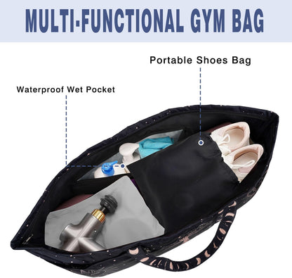 Yoga Mat Bag Yoga Mat Carrier with Shoes Compartment & Wet Pocket Pilates Bag with Zipper Pockets & Yoga Mat Holder Strap Yoga Bags and Carriers Fits All Your Stuff