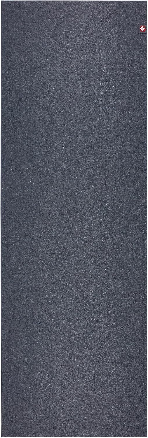 eKO SuperLite Yoga Mat - 1.5mm Natural Rubber | Foldable & Travel Friendly | Soft Textured Surface | Eco-friendly