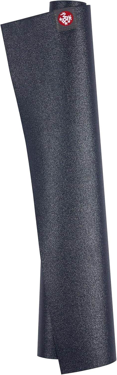 eKO SuperLite Yoga Mat - 1.5mm Natural Rubber | Foldable & Travel Friendly | Soft Textured Surface | Eco-friendly