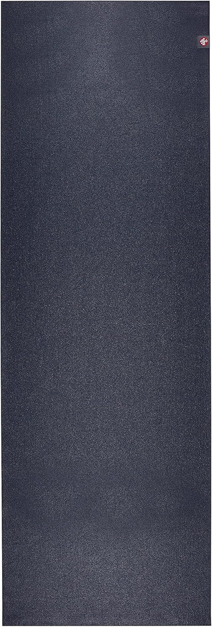 eKO SuperLite Yoga Mat - 1.5mm Natural Rubber | Foldable & Travel Friendly | Soft Textured Surface | Eco-friendly