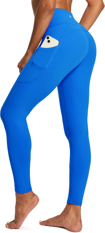 IUGA High Waist Yoga Pants with Pockets, Leggings for Women Tummy Control, Workout Leggings for Women 4 Way Stretch