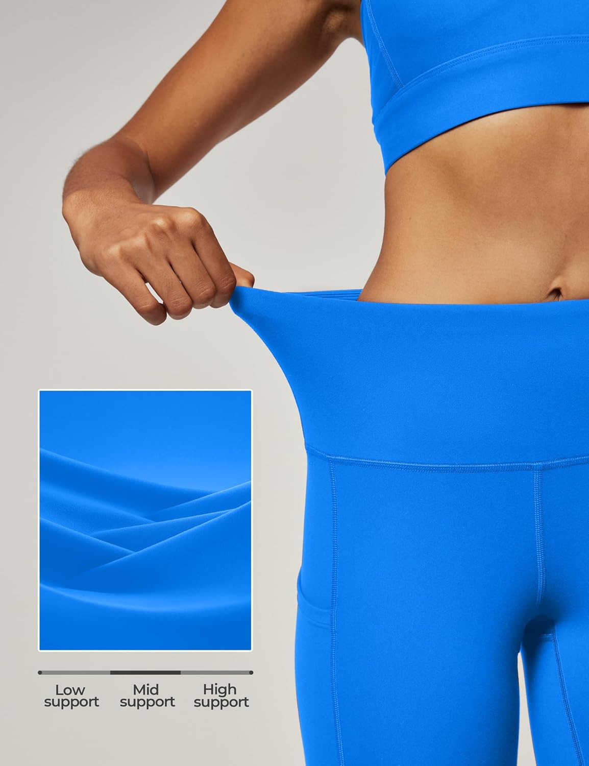 IUGA High Waist Yoga Pants with Pockets, Leggings for Women Tummy Control, Workout Leggings for Women 4 Way Stretch