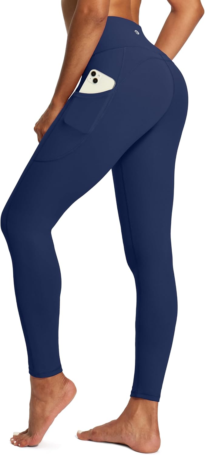IUGA High Waist Yoga Pants with Pockets, Leggings for Women Tummy Control, Workout Leggings for Women 4 Way Stretch