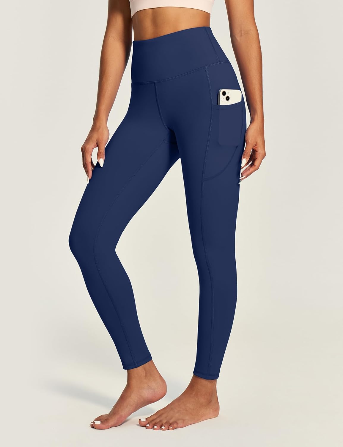 IUGA High Waist Yoga Pants with Pockets, Leggings for Women Tummy Control, Workout Leggings for Women 4 Way Stretch