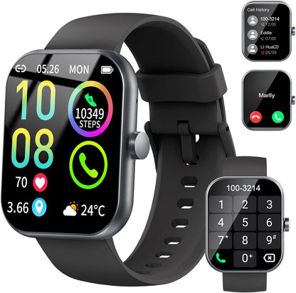 Smart Watch for Women (Answer/Make Call), 1.91"HD Smartwatch with Heart Rate/Sleep Monitor/Pedometer/Calories, 2026 Fitness Watch 110+ Sport Modes IP68 Waterproof Activity Tracker for Android iOS Pink