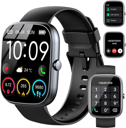 Smart Watch for Women (Answer/Make Call), 1.91"HD Smartwatch with Heart Rate/Sleep Monitor/Pedometer/Calories, 2026 Fitness Watch 110+ Sport Modes IP68 Waterproof Activity Tracker for Android iOS Pink