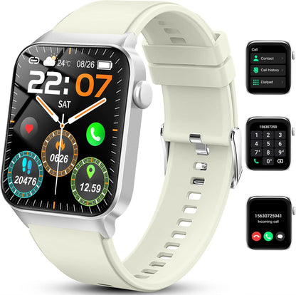 Smart Watch for Women (Answer/Make Call), 1.91"HD Smartwatch with Heart Rate/Sleep Monitor/Pedometer/Calories, 2026 Fitness Watch 110+ Sport Modes IP68 Waterproof Activity Tracker for Android iOS Pink