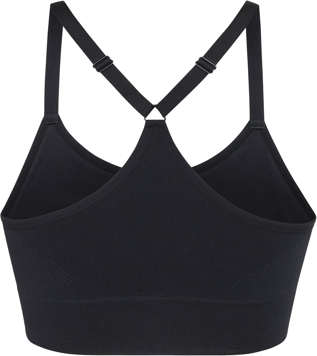 New Balance Women's Sports Bras 3 Pack, Seamless Cami, Removable Pads, Medium Impact Gym Sports Bra for Women, Workout Set