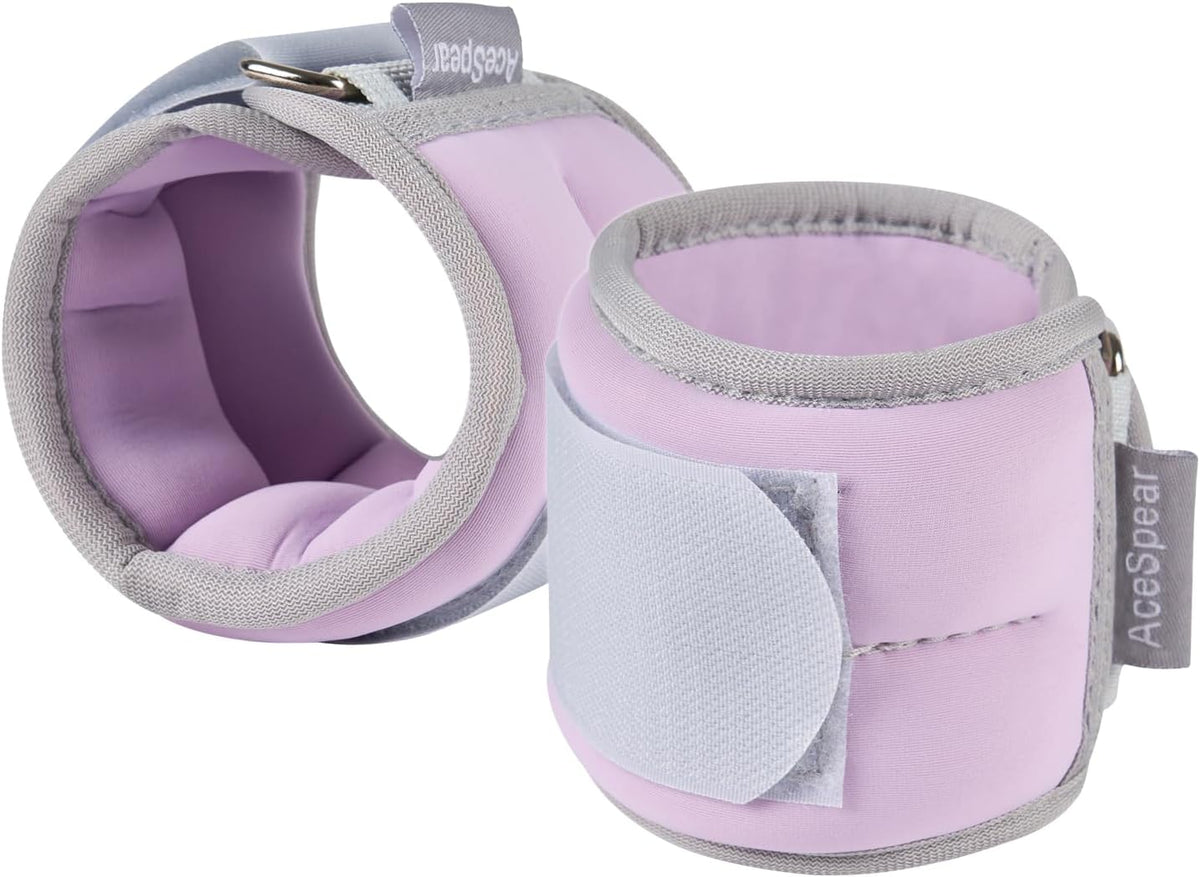 Ankle Weights Sets for Men Women Kids 1lb 2lb 3lb 4lb 5lb Leg Weights Arm Wrist Weights Gym for Foot Exercise Training Workout Walking Jogging Yoga
