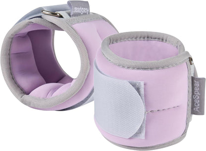 Ankle Weights Sets for Men Women Kids 1lb 2lb 3lb 4lb 5lb Leg Weights Arm Wrist Weights Gym for Foot Exercise Training Workout Walking Jogging Yoga