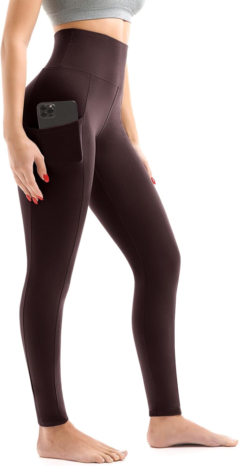 Leggings with Pockets for Women, High Waisted Buttery Soft Womens Leggings for Gym Yoga Workout