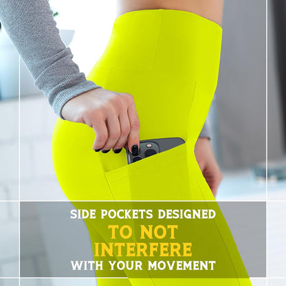 Leggings with Pockets for Women, High Waisted Buttery Soft Womens Leggings for Gym Yoga Workout