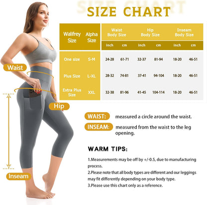 Leggings with Pockets for Women, High Waisted Buttery Soft Womens Leggings for Gym Yoga Workout