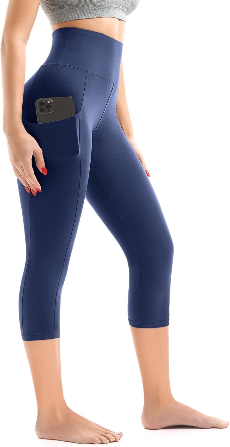 Leggings with Pockets for Women, High Waisted Buttery Soft Womens Leggings for Gym Yoga Workout
