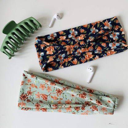Women's Headbands Yoga Workout Exercise Headbands for Women Cute Elastic Hair Bands for Women’s Hair Tie Dye Bandeau Headband Sweatbands